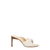Jacquemus Beige Fabric Stiletto Heel Sandals
